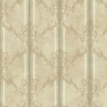 American striped wallpaper, size 10 m x 0.53 m, pale beige color, model EP6113  