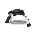 Adjustable LED Spotlight, 9W, 4000 Kelvin, 75 mm Cutout, White Color