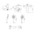 Bath Mixer Black, SKU YT-43586191 | Saudi Ceramics - Image 2