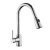 Chinese pull-out kitchen mixer, chrome color, Tifani brand