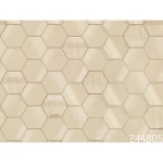 ورق حائط ايطالي مقاس 10 م×0.73 م، لون بيج فاتح، موديل 44805