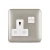 13 Amp 1 Gang Socket with USB 2.1A, Titanium Color, 7x7cm | SPECTRA
