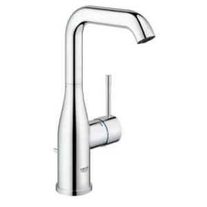 خلاط مغسلة قاعدي حجم كبير كروم، موديل 32628001-24174001 | Grohe