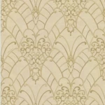 Italian wallpaper, size 10m x 0.73m, beige color, model 26043