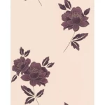 Floral Wall Decoration, Beige Color, Length 10m, Width 0.53m, Model No. 30506