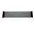 Glass Shower Shelf,  Dimensions 55x12.5x2.1 cm, Matte Black Color
