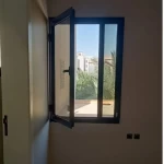 Hinged Aluminum Window Double Glazing 24 mm Thickness, Profile 12 cm, Thickness 2 mm, Off White Color | Ral Tech Factory