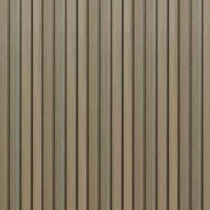 تكسيات جدارية خارجية WPC بني فاتح، مقاس 290×20.7 سم، موديل 100060 | 