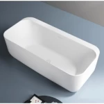 Portable Bathtub Classic Design, White Color, Size 150×80 cm
