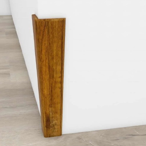 Fiber Corner Guard 240x3x3 cm Light Brown | Luxury line