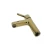 Tall Washbasin Mixer with Thin Handle, golden Color | ASK