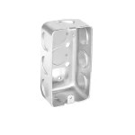 Steel Electrical Switch Box Depth 1-7/8 inch, Size 3/4 inch | United Electricals 