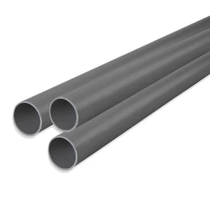 CPVC Plastic Pipe Schedule 80 Size 3 inch Thickness 7.62 mm Gray Color | Aqtar Najd for pipes