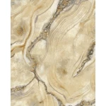 Marble wallpaper, beige color, length 10 m, width 1.06 m, model 84653  