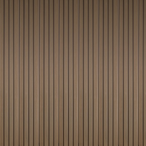 بديل خشب صيني خارجي للجدران 290×22 سم، بني داكن | GWPC33900