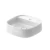 Square Shape Ceramic Counter Top WashBasin 42×42 cm, Brilliant White | Hatch Company - Image 2