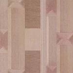 Patterned Wall Covering, Brown Color, Size 10m×1.06m, Model 5552 
