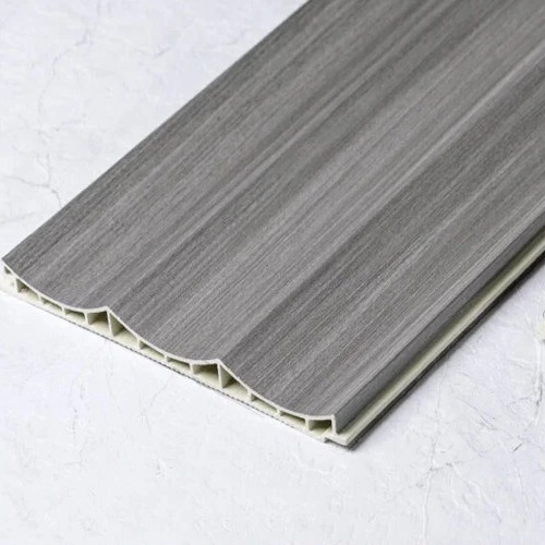 بديل خشب PVC صيني مقاس 19×290 سم مستطيل رمادي | خط  الفخامة