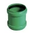 PPR Repair Coupling Length 75 mm, Size 75 mm, green color  | Al Mona Company