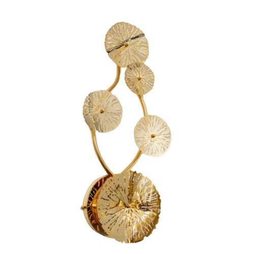 Wall Decor 60 cm Height, 28 cm Width, Golden Color | 