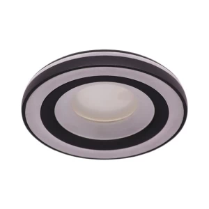 Kuro Recessed Downlight 75×95×40 mm Black, GU10 | Kuro