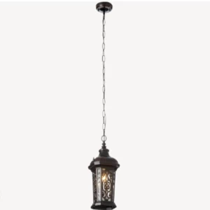 Outdoor Hydra Pendant Light 17.5 x 17.5 x 36.8 cm Black | Abyat Company