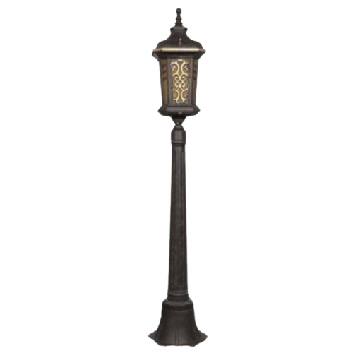 Outdoor Gate Lighting 116x18 cm, Brown Color | Matkel Store