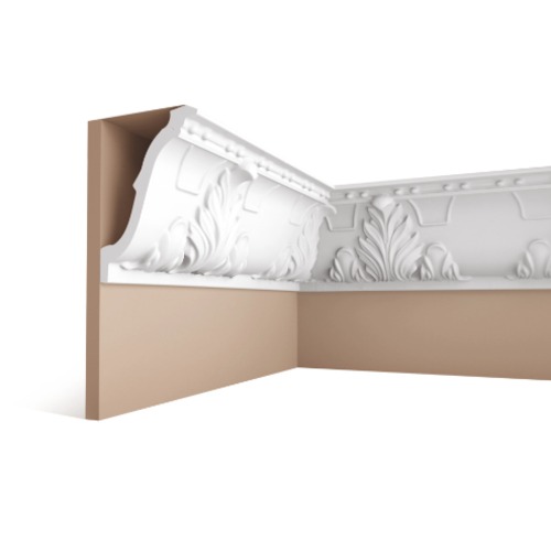 PU Foam Ceiling Frames 200x10x13 cm, White Color | Zakharef Company