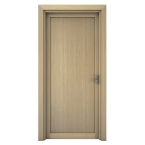 Premium Natural Wood Door 235x115 cm, Beige, 6 cm Thick | TR17