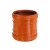 PVC Plastic Repair Coupling Size 75 mm, SDR 41, Orange | Al Manar