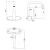 Wall Kitchen Sink Mixer Chrome Color Model STARK | Saudi Ceramics - Image 2