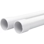 PVC Plastic Pipes Size 8 inch, White Color, Thickness 9.20 mm | Saudi Industries for Pipes Company