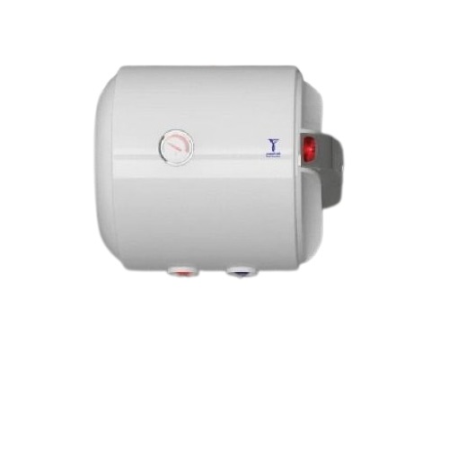 Horizontal Electric Water Heater 50 Liter 445 mm White, 1200 WATT 220/240 Volt | Saudi Ceramics