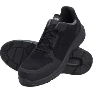 UVEX 1 Sports Safety Shoes Lightweight Size 41 Black, Width 14, Slip Resistant | Reda Safe