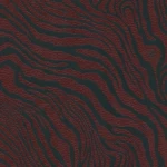 ورق جداري ايطالي لون احمر مع اسود تصميم نقشات، مقاس 10 م×0.70 م، موديل rc17064