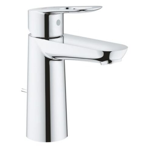 Grohe Basin Mixer Single Lever Medium Size Chrome, BauLoop Collection | Grohe