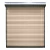 Automatic Roll up Showrooms Door,  Size 3×3.7 M     Beige Color | Almokhtar industry 