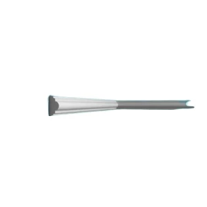Fiber Wall Frame Length 240 cm Height 2.4 cm White Color, Model FIB-24 | 