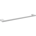 حامل مناشف ستانلس ستيل ابعاد 63×10×3 سم، لون كروم 