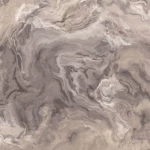 ورق جداري مموج لون بني، طول 15.6 م، عرض 106 سم 