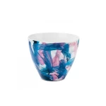 Ceramic planter in blended colors size 21.5x18 cm