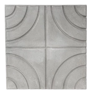 Cement Floor Tiles 40x40 cm, 5 cm Thickness, Gray Color | Al Sarif Building Materials