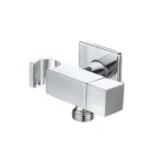 Square angle valve with bidet, Chrome Color 