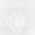 Modern Slim LED Circular Chandelier, white Color, Length 40 cm