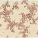 Italian Wall Decoration, Size 10m x 0.73m, Beige Color, Model 25076