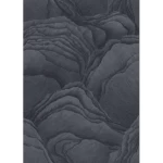 ورق حائط الماني نقشات مقاس 10 م× 0.53 م، لون رمادي داكن، موديل 1029844  
