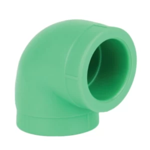 PPR Plastic Elbow 90 Degree Size 40 mm Green | Al Watania for Industries