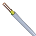 كابل نحاس مصمت 1 ملي 300/500 فولت، خط واحد، عزل PVC، لون اسود | كابلات الرياض