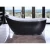 Black and White Modern Royal Bathtub, Size 74x150 cm,