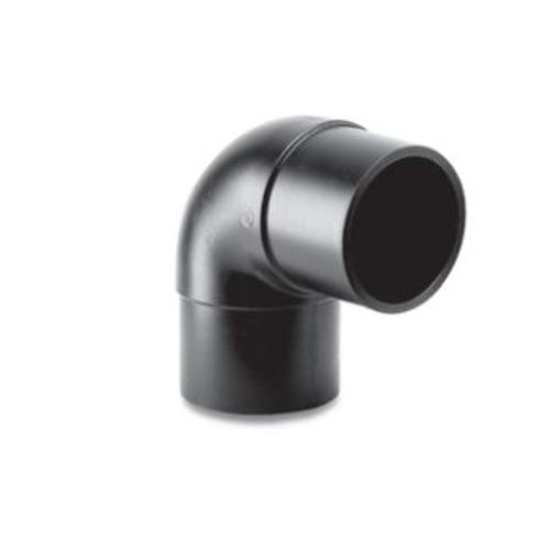 HDPE Elbow 90° Size 90 mm SDR 17 Black Color | Cosmoplast